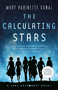 Coperta cartii The Calculating Stars de Mary Robinette Kowal