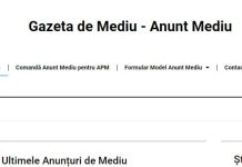 Anunt Mediu necesar pentru autorizatia de mediu la APM